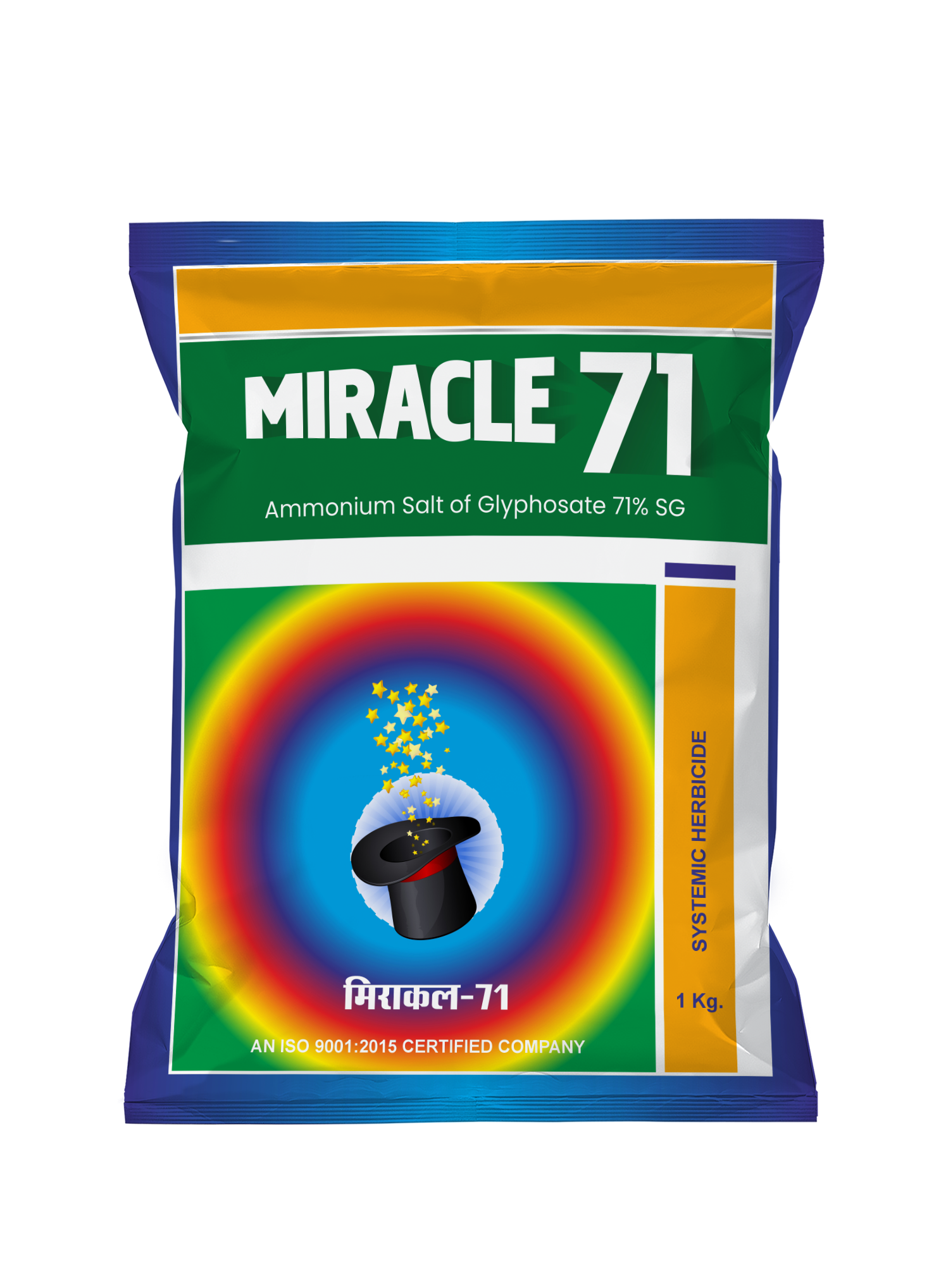Miracle-71 (Ammonium Salt of Glyphosate 71% SG)